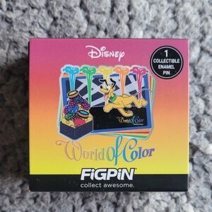 Disney World of Color Pluto FigPin Collectible Enamel Pin